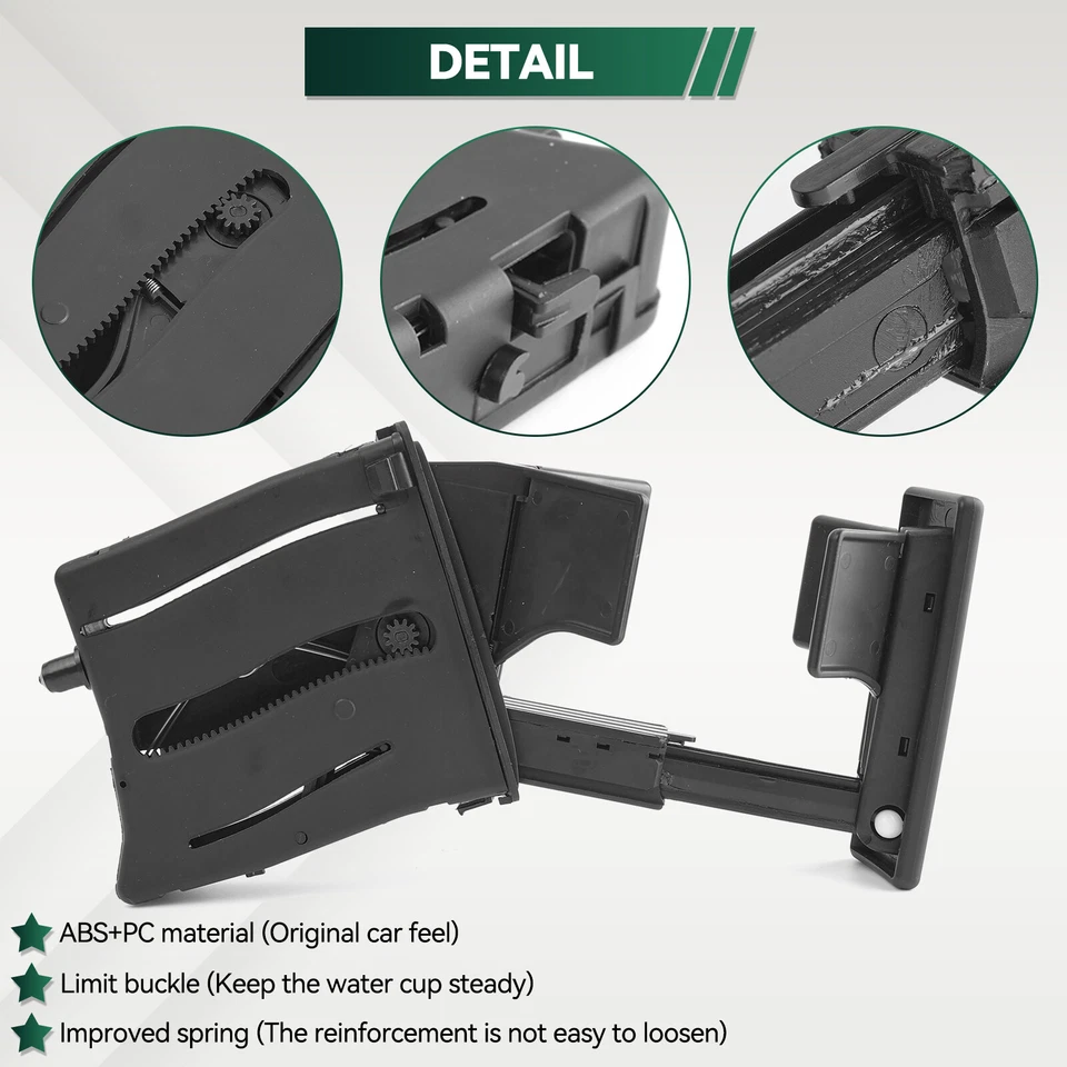 PORTAVASOS PORTAVASOS PORTAVASOS PARA 2002~2010 VW POLO 9N 9N3 6Q0858602E - Imagen 2 de 4