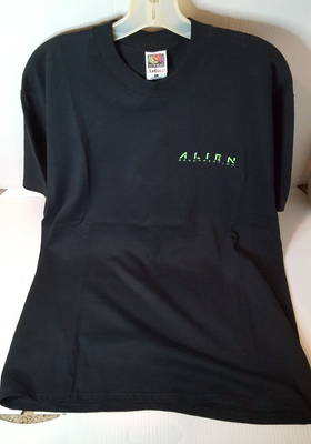 T-shirt Vintage Alien Resurrection 1997 - Taille XL - Noir - Occasion Très Bon état