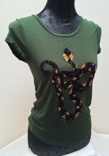 gold snake shirt