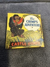 Vintage 60's CASTLE FILMS Science Fiction 8mm Movie 1 The Chimps Adventure