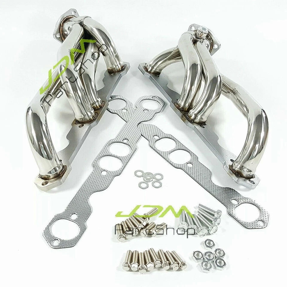 Cabezal de escape para camioneta Chevy GMC 1988-1997 C/K1500 C/K2500 Silverado V8 5,7 L Foto 4 de 4