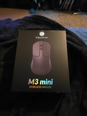 Keychron M3 Mini 8 K Wireless Mouse black New Open Box