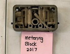 Holley Carburetor Metering Block 2017 Vintage Used