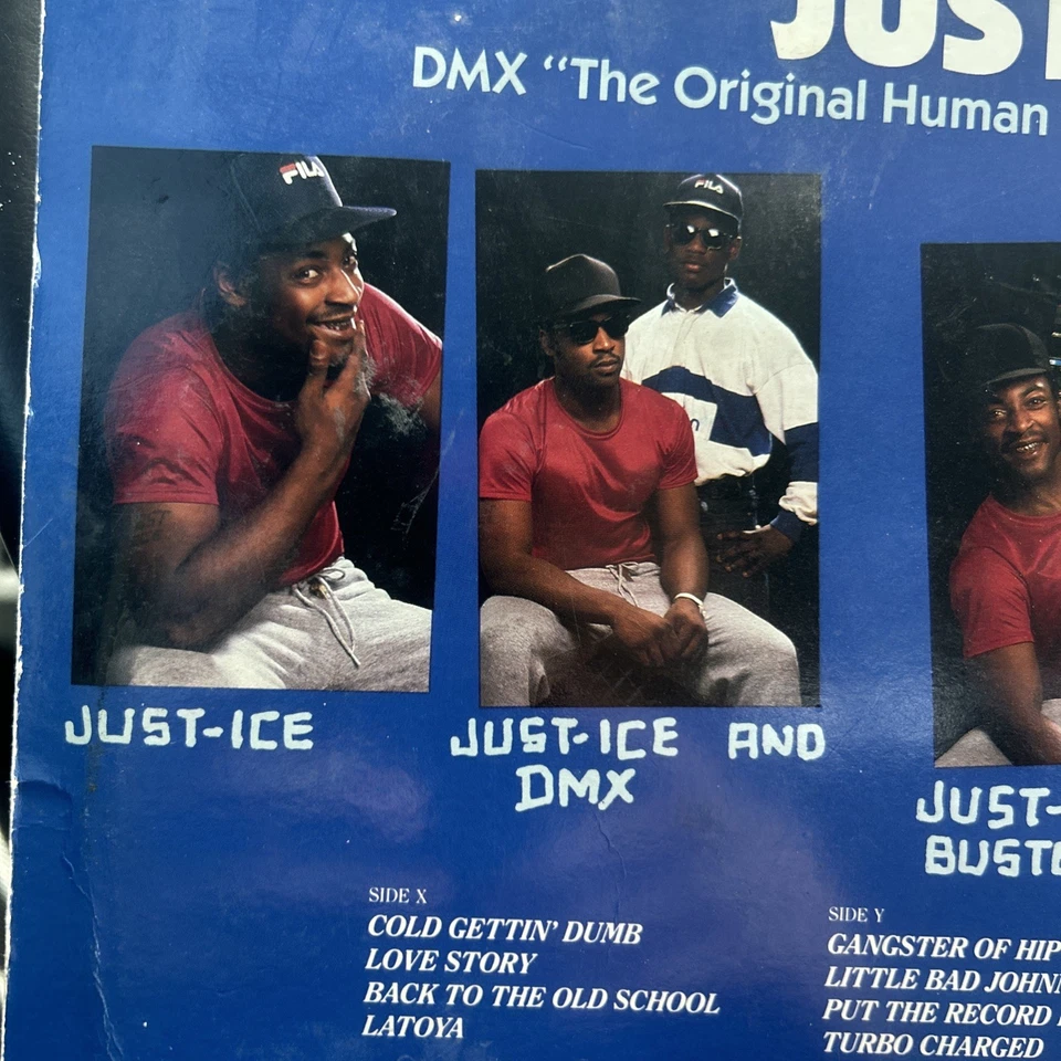 Just-Ice – Back To The Old School Vinyl Record 12" LP LPRE-001 Foto 2 de 4