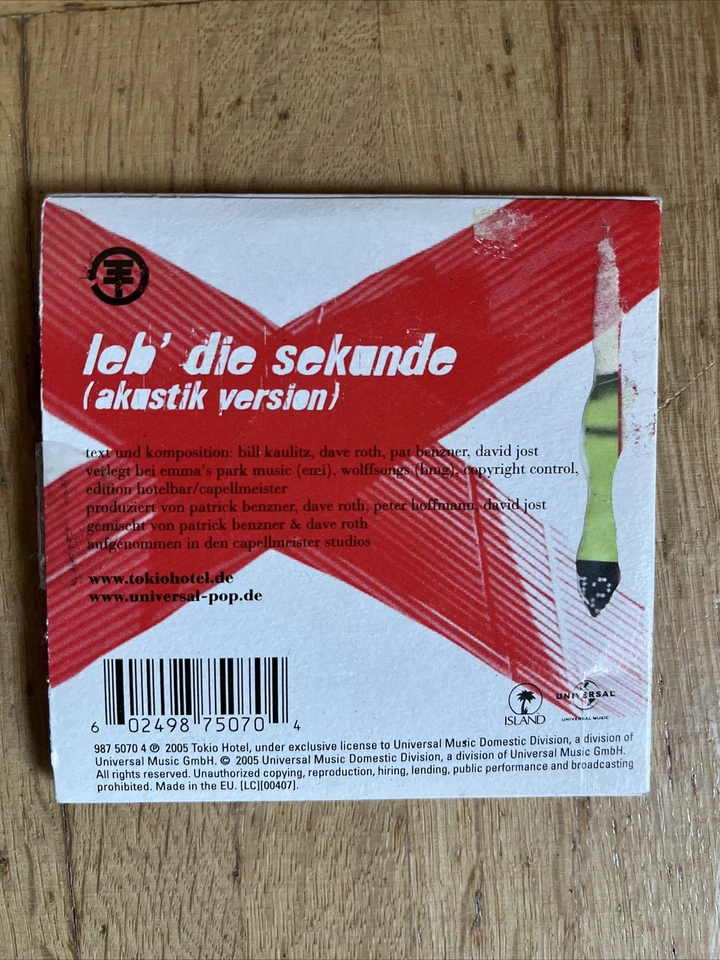 Tokio Hotel - „Leb' Die Sekunde“ (Akustik Version) - Bild 2 von 2