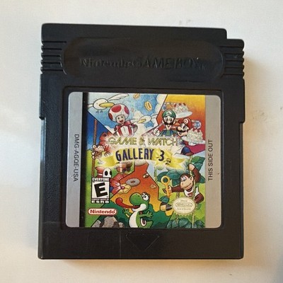 Nintendo Game & Watch Gallery 3 Game Boy Compilation CARTRIDGE ONLY