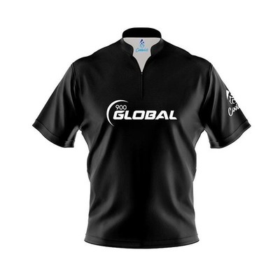 Custom Name 900 Global Black Bowling Jersey Shirts - USA Size