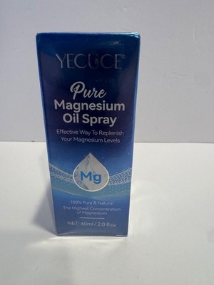 YECUCE PURE MAGNESIUM OIL SPRAY 2.0 fl oz. ENHANCE RELAXATION EXP 09/27