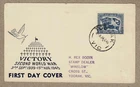 Australia 1946 Bodin Self Addressed Victory Peace FDC Cover