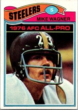 Mike Wagner 1977 Topps #60 Pittsburgh Steelers