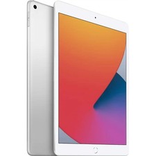 Apple iPad 8th Gen 10.2" - 32GB, 4G LTE Unlocked, Silver