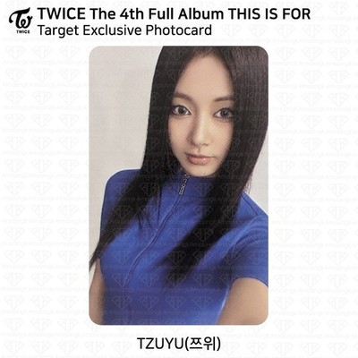 TWICE 4th Full Album THIS IS FOR Target Exclusive Photocard KPOP K