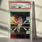 2023-24 Select - Concourse Victor Wembanyama #87 Green White Purple Prizm PSA 10