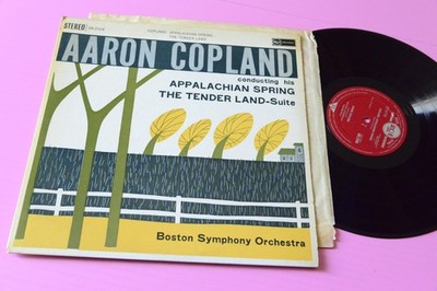 COPLAND APPALACHIAN SPRING UK 1960 ED 1 SCLOPED COVER EX + RCA LIVING STEREO