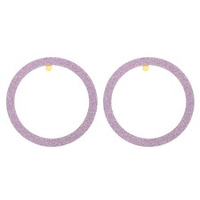 55x1mm ODxT Glitter Universal Wireless Metal Ring Sticker, 2 Pack, Pink