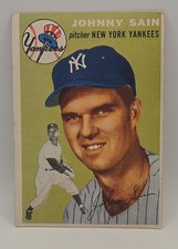 1954 Topps - Johnny Sain #205