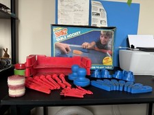 Vintage 1987 Parker Brothers Official NERF Table Hockey Game InComplete w/Box