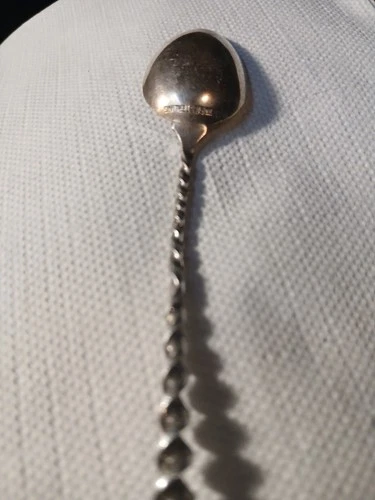 This9. 25 sterling silver small serving cocktail spoon manufactured  RW&S