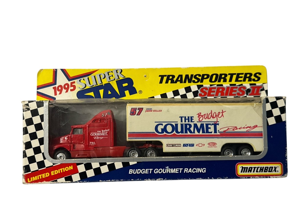 1995 Matchbox Super Star Transporters Jason Keller #57 The Budget