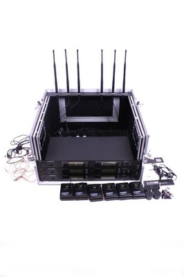 3x LD Systems WS 1000 G2 R2 Doppelempfänger 19'' Wireless In Ear System + Case