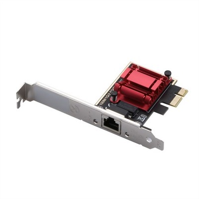 For Win10/11 Network Adapter Card 2.5G Ethernet Card Auto-Negotiation Capability