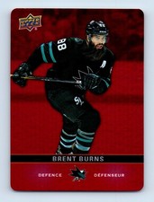 2019-20 Upper Deck Tim Hortons Red Die Cut Brent Burns San Jose Sharks #DC-17