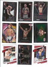 18 UFC / MMA  Cards / Inserts / Parallels