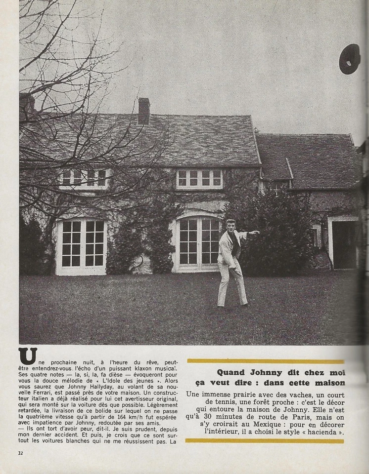 Johnny Hallyday – Supplément Salut les Copains n°134 – 1963 – Collector - Photo 4/4