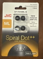 JVC Kenwood Spiral Dot++ Replacement  Ear pieces 4 Pieces for EP-FX10ML-B Japan 