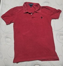 U.S. Polo Assn. Polo Shirt Boys Short Sleeve Small 100 Cotton