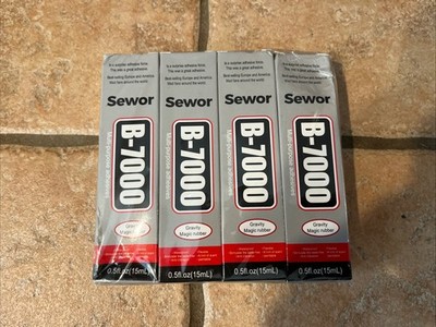 B-7000 Small Multi-purpose Adhesive Glue 110ml  4 Pack New