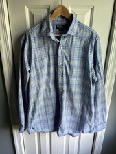 Polo Ralph Lauren Mens Classic Fit Plaid Long Sleeve Button Down Shirt Large