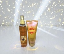 Victoria's Secret Amber Romance Fragrance Body Lotion 8oz 8 oz Body Splash Set