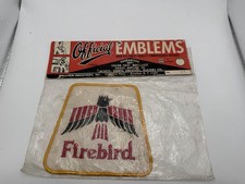 Vintage Pontiac Firebird Patch Wallfrin Industries No. 228 NOS Original Pack