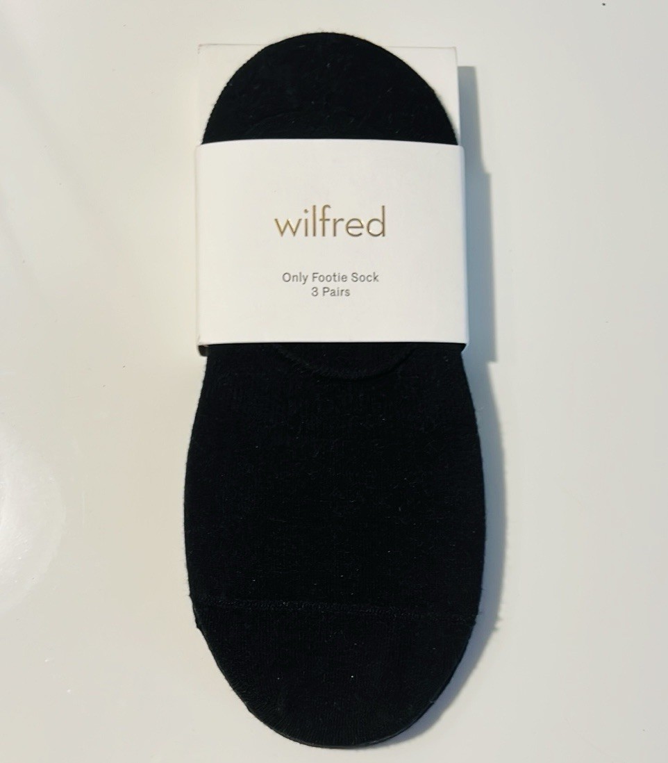 SAOLA Calze Wilfred Only Footie 3 paia colore nero taglia Large
