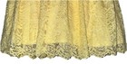 Knit Works Girls Sz 10 Lined Lace Overlay Yellow Dress NWT — photo 5