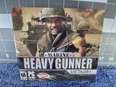 MARINE HEAVY GUNNER VIETNAM by Groove Games - Shooter PC Game Brand New SEALED