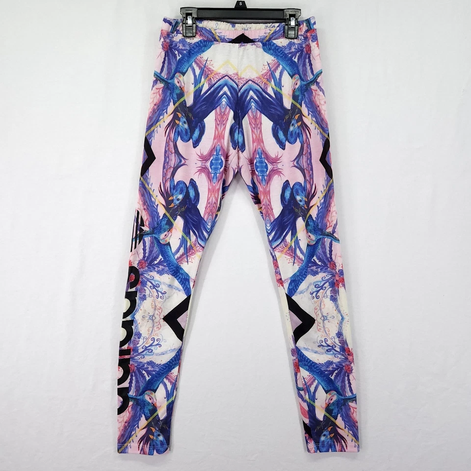 Adidas Farm Rio Optic Bloom Florera Pájaro Leggings Mujer Mediano Logo Foto 3 de 4