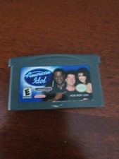 American Idol Gameboy Advance GBA Game Codemasters Authentic Tested  Cartridge image