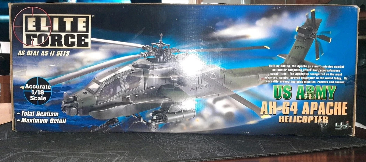 【希少】 Elite Force 1:18 US Army AH-64 アパッチ 希少】 Elite Force 1:18 US Army AH-64 アパッチ 希少】 Elite Force