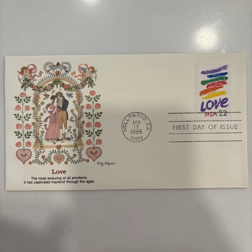 “Love” 1985 United States Stamp First Day Of Issue Cover