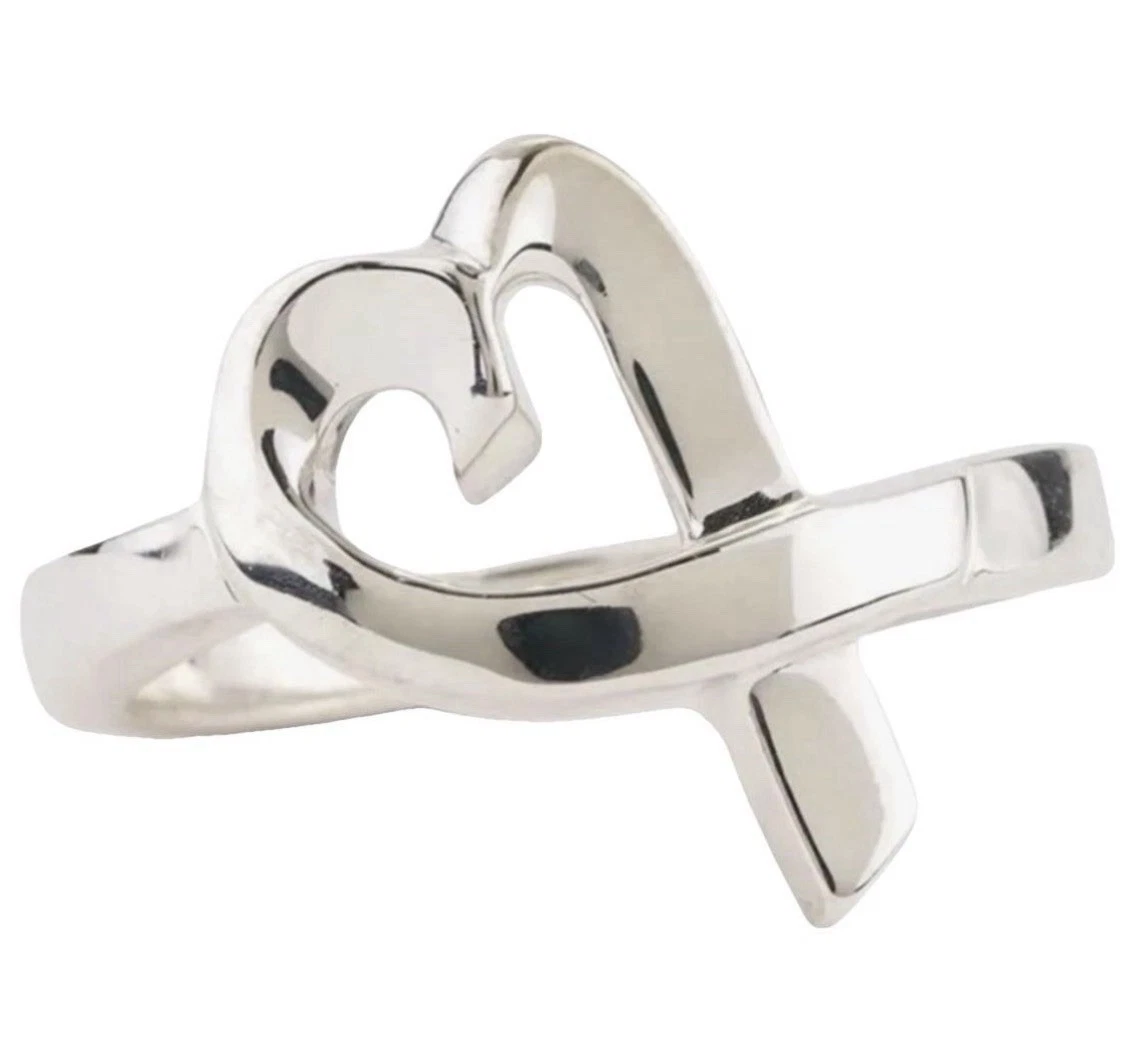 Tiffany & Co. Heart Ring Fine Rings without Stone for sale | eBay