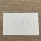 Will Rhodes - Yorkshire - Nicely Signed Card
