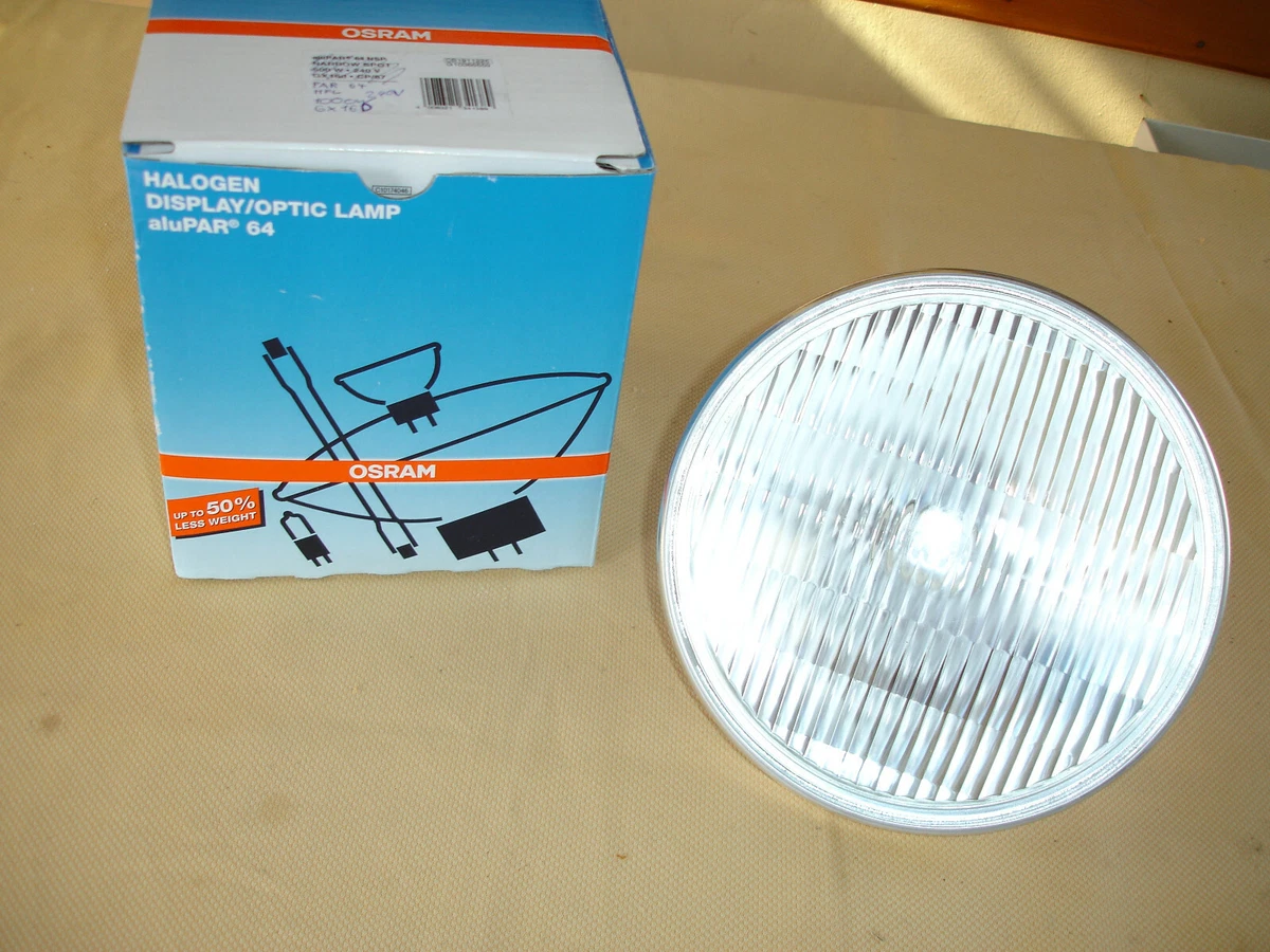 1 OSRAM HALOGEN DISPLAY/OPTIC LAMP ALUPAR 64 OVP-ERSATZ 1000W 240V  