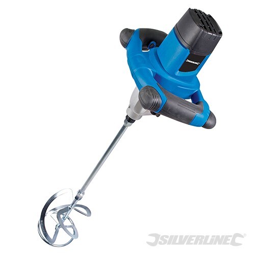 PLASTER PADDLE MIXER 1220W 2 SPEED 140MM PAINT CEMENT GROUT MIXER 264219 - Picture 2 of 3