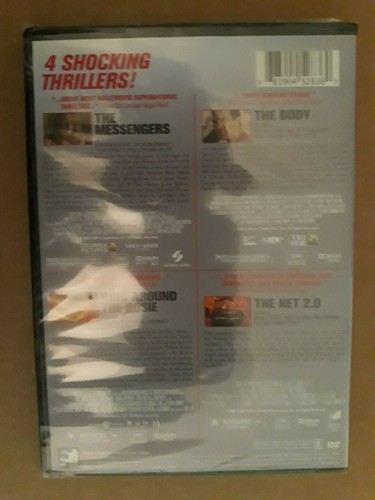 4 Movie Collection Hollywood Hits (DVD 2012) Messengers, Body, Net 2, Ring Rosie - Picture 2 of 2