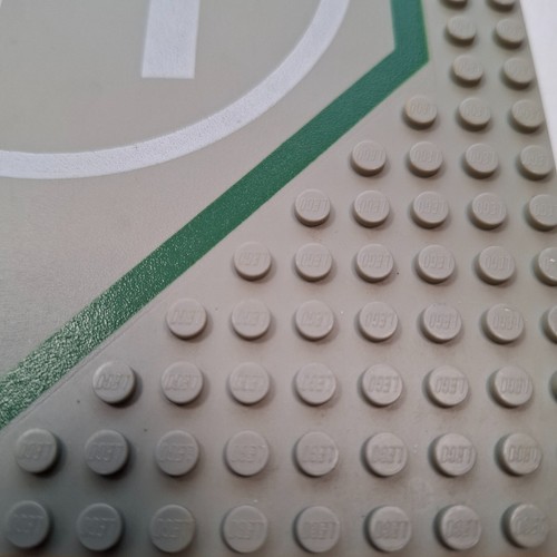 Placa Base Lego 32 x 32 Tachuelas Gris Carretera - 3 Calzadas "H" (6100px1) - Imagen 2 de 3