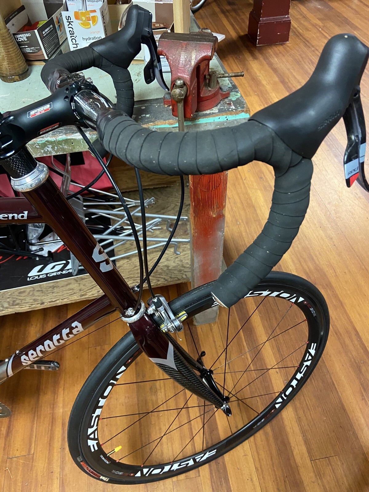 serotta titanium road bike