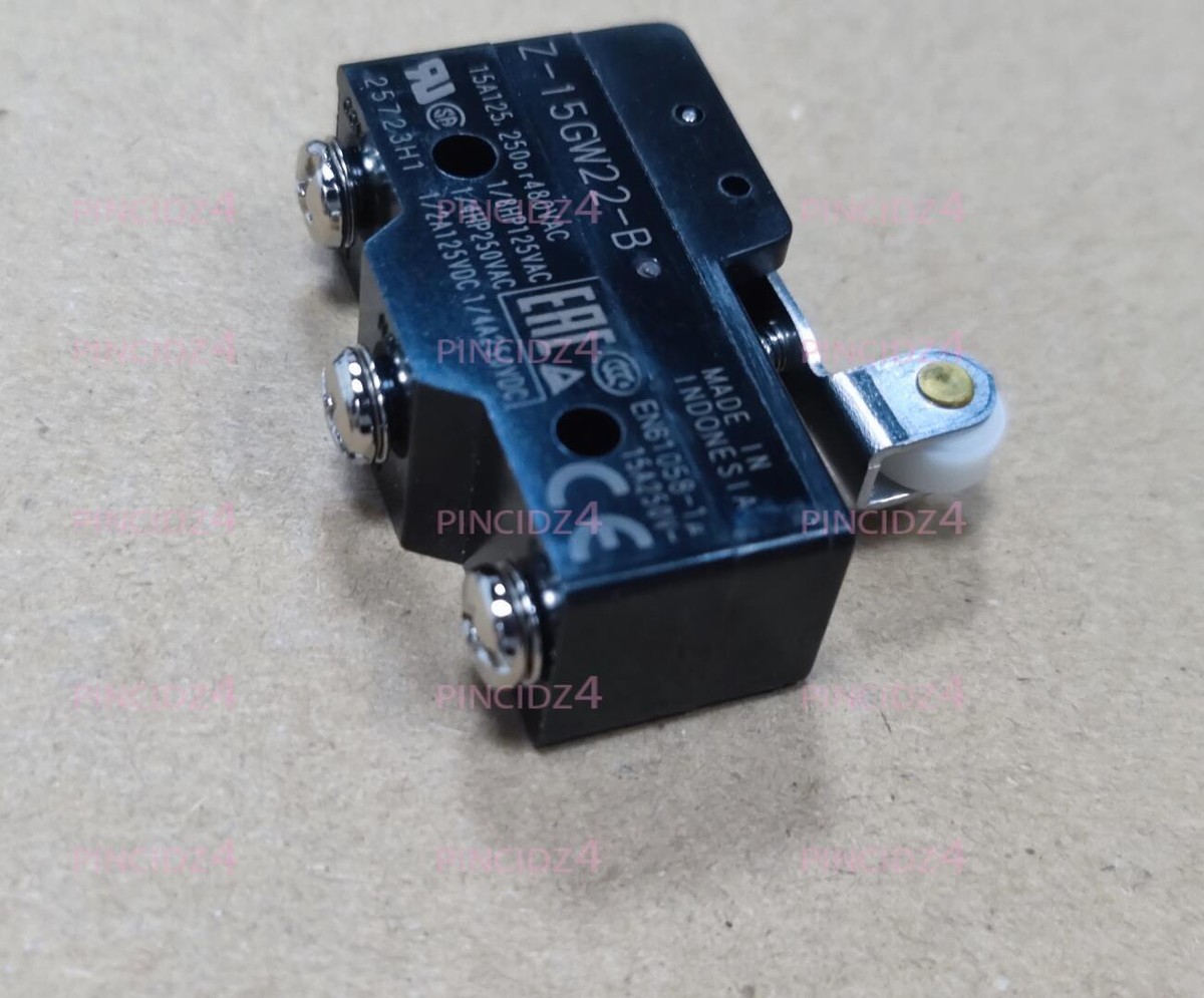 Micro Switch With Lever Z-15GW22-B Micro Switch - 15A Rating With