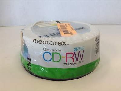 Memorex High-Speed 25 Pack CD-RW